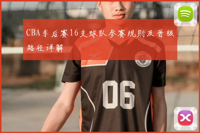 CBA季后赛16支球队参赛规则及晋级路径详解