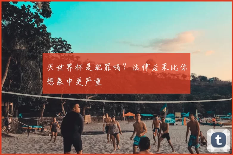 买世界杯是犯罪吗?法律后果比你想象中更严重